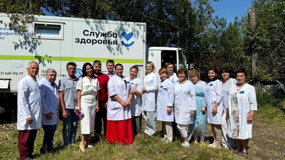 Подводим итоги работы "Поезда здоровья" в Иглинском районе