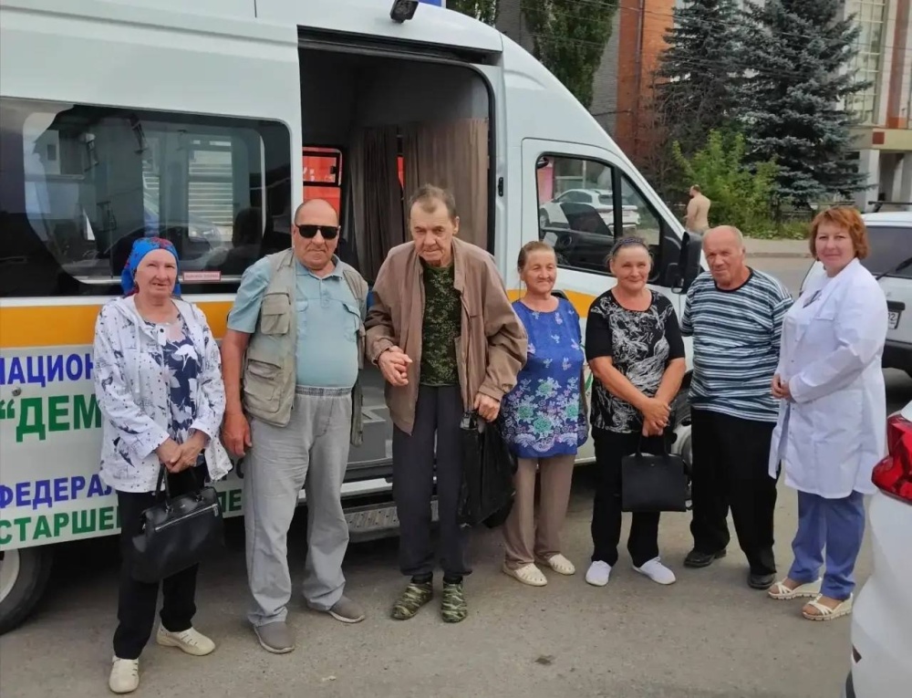Наша больница организует еженедельное транспортное сопровождение пациентов старше 65 лет в поликлинику села Иглино