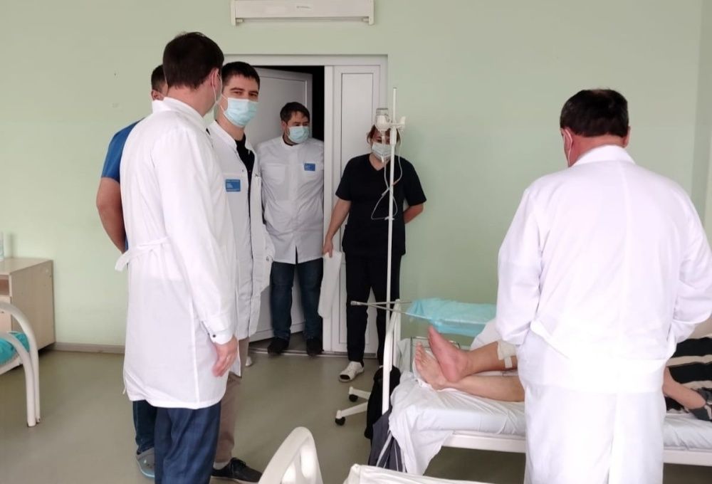 Главный врач провел еженедельный обход в отделениях Иглинской ЦРБ