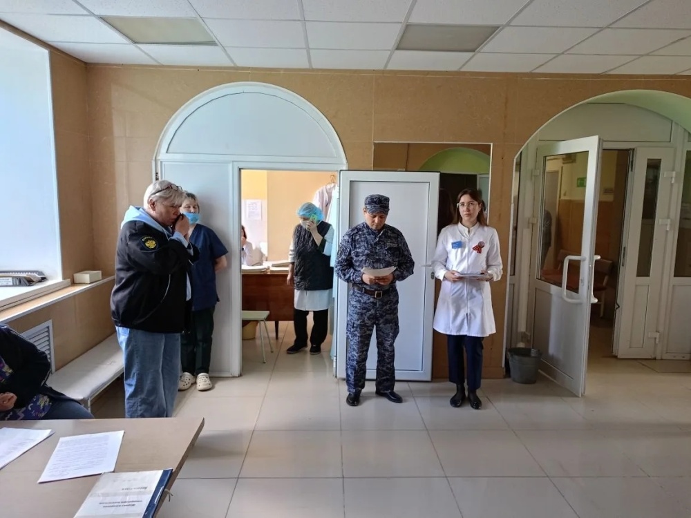 В Иглинской ЦРБ прошло важное профилактическое мероприятие по антитеррористической защищенности