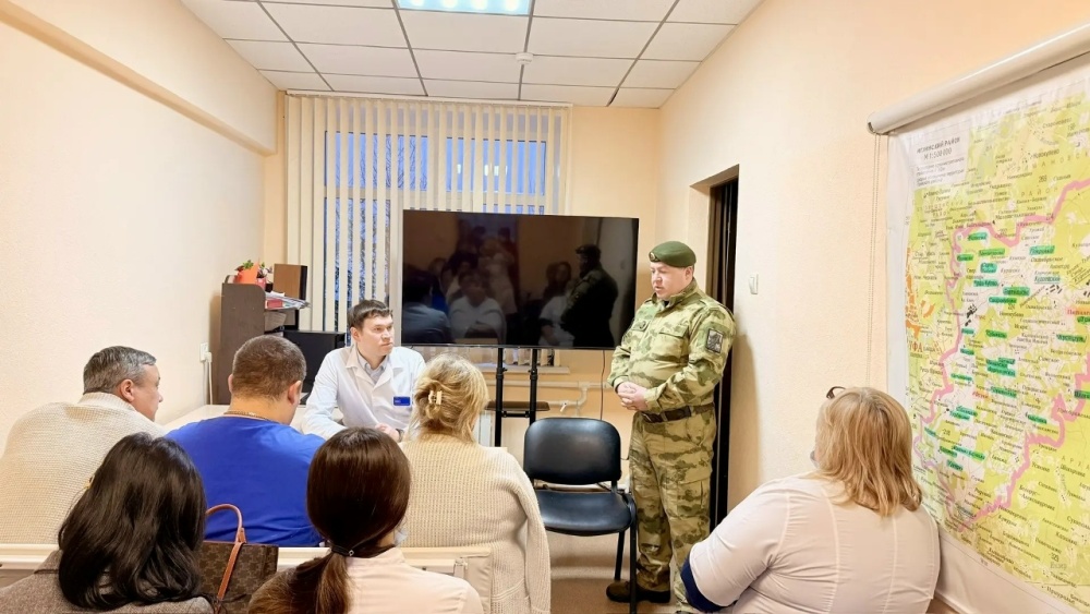 Встреча с председателем Иглинского союза ветеранов боевых действий