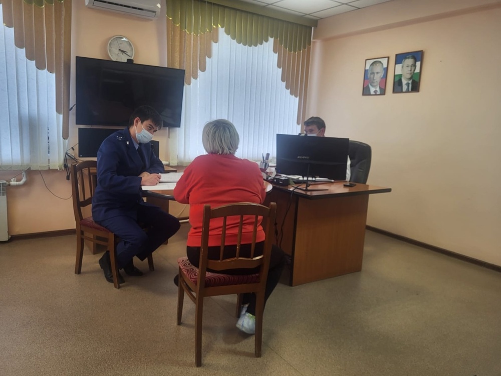 Совместный прием граждан с Павлом Станиславовичем Михайловым, заместителем прокурора Иглинского района