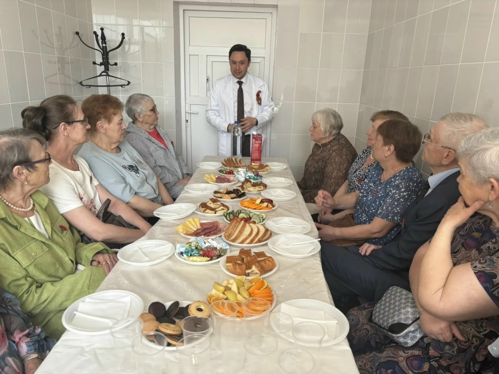 Встреча с нашими ветеранами
