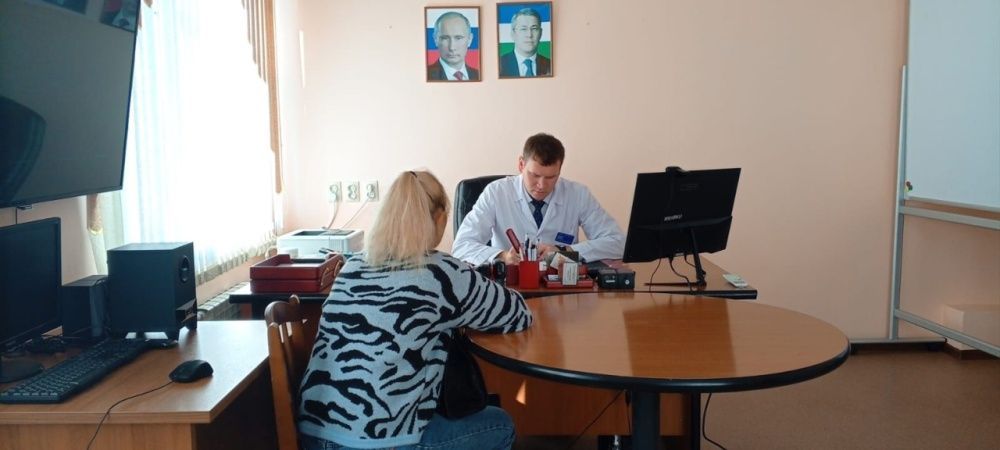 Главный врач провел прием граждан